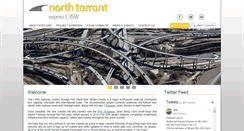 Desktop Screenshot of northtarrantexpress.com